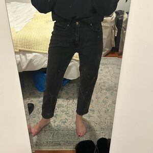 H&M Charcoal Denim Pants